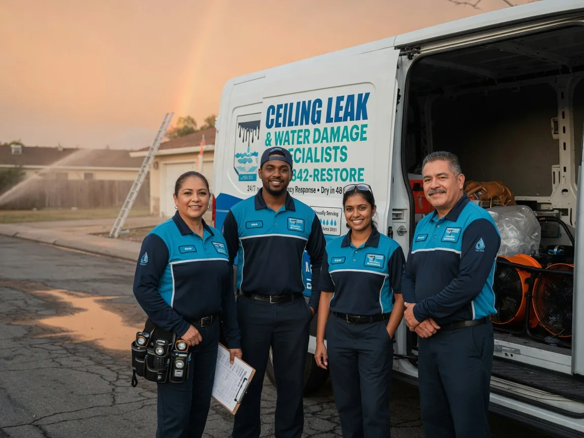 Ceiling Leak Cleanup company in Economy, IN